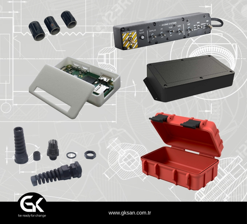 Teknik Plastik Elektronik Muhafazalar